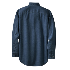 Port & Company®  Long Sleeve Value Denim Shirt