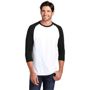 District Perfect Tri 3/4-Sleeve Raglan.