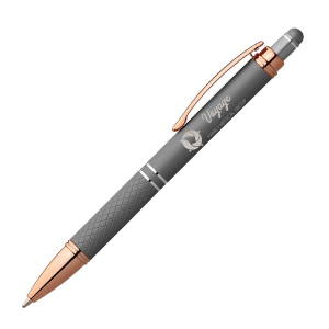 Phoenix Softy Rose Gold Metallic Pen w/ Stylus